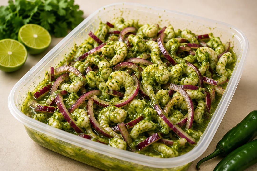 Aguachile party tray ready for a celebration in the Inland Empire